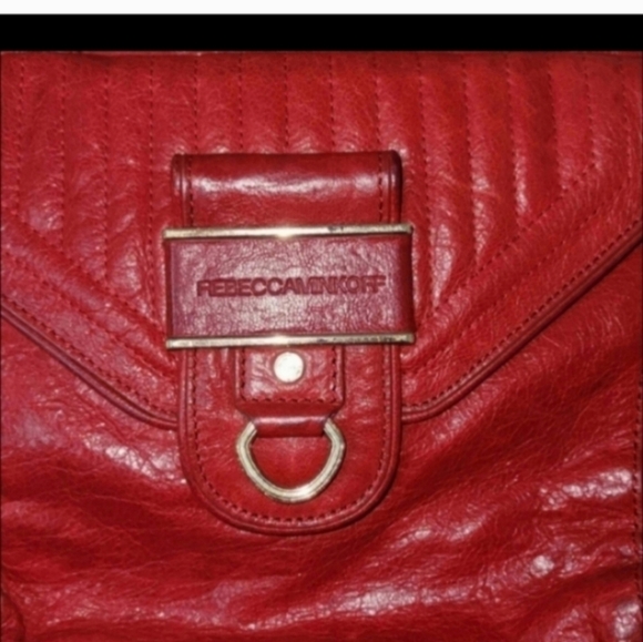 🍂🍁Rebecca minkoff lipstick red satchel - Picture 7 of 8